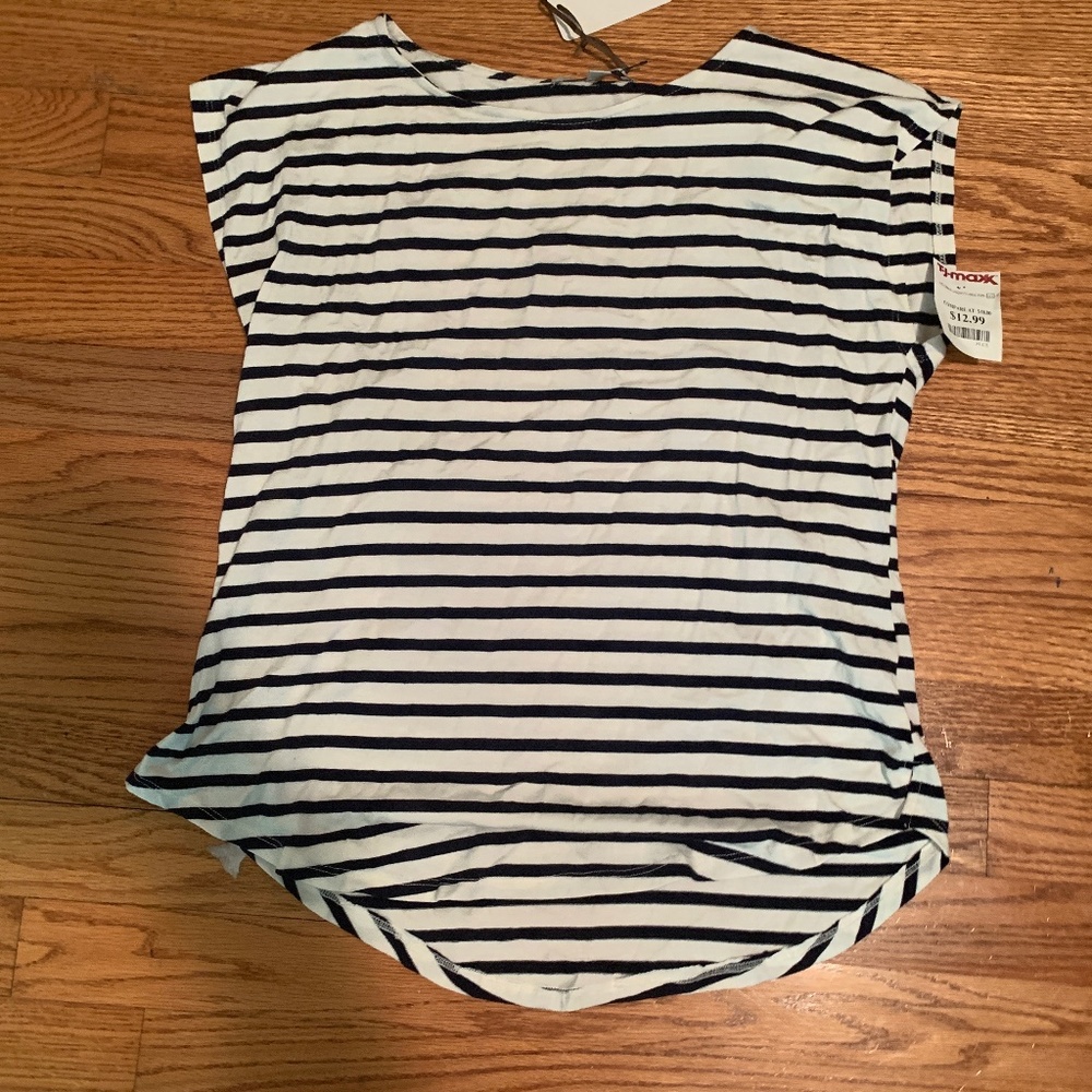 Striped children’s shirt short sleeve